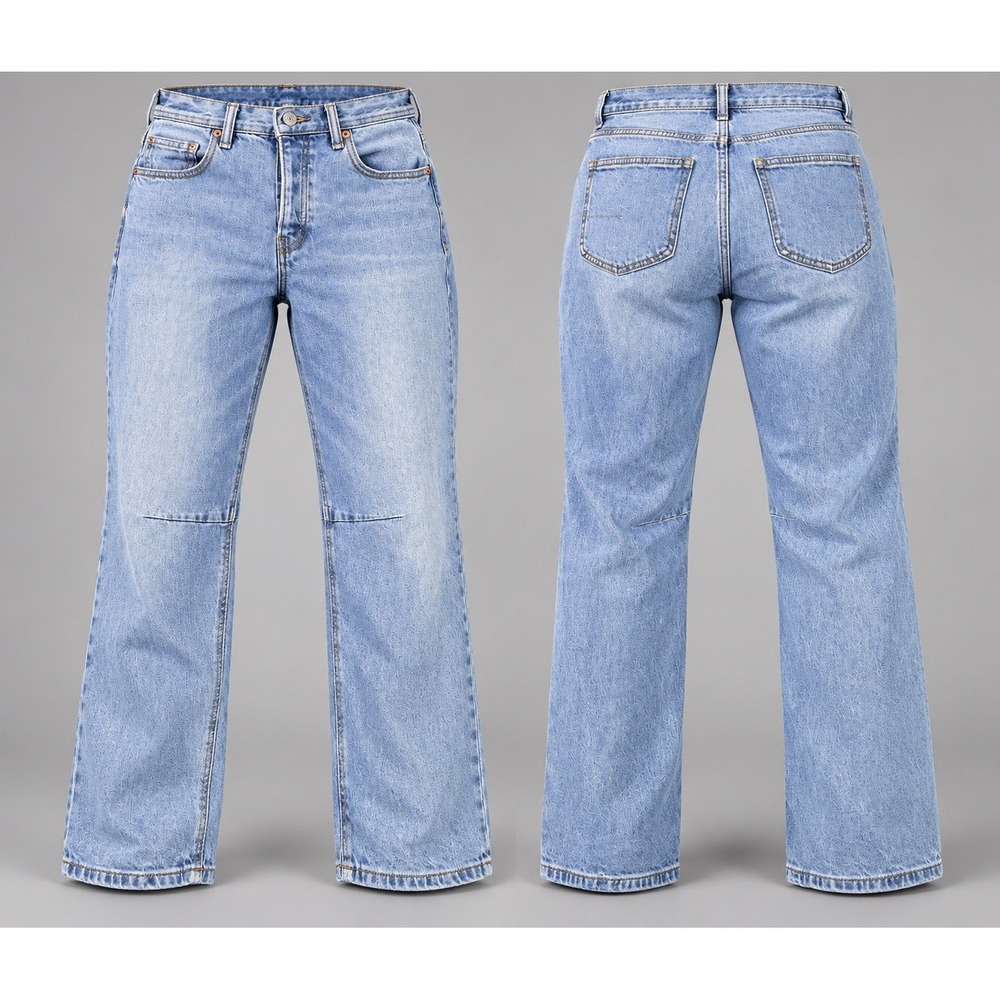 Scotch Soda Jeans Womens 8/29x25 Denim The Current L'actuel Barrel Cropped